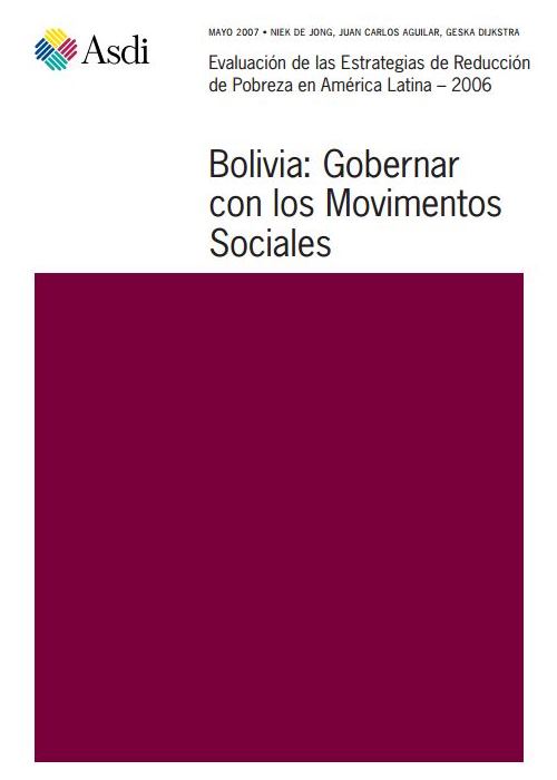 EvaluaciondelasEstrategiasdeReducciondePobrezaenAmericaLatina2006GobernarConLosMovimientosSociales
